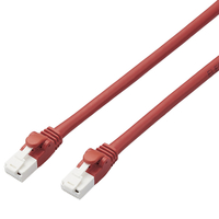 エレコム Cat6A LANケーブル(2m) レッド LD-GPAT/RD2/RS