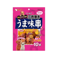 マルカン ゴン太のササミ・スナギモ・さつまいも 三色巻き うま味串10本 FC366PS-SGN-154