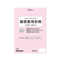 日本法令 履歴書用封筒A4 5枚 F870127