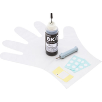 サンワサプライ キヤノン用詰め替えインク 一体型カートリッジ 顔料ブラック FCJ006F-INK-CBCMPGB60S
