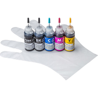 サンワサプライ キヤノン用詰め替えインク 独立型カートリッジ 5色 FCJ007F-INK-CBCIM5S30