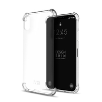 Design Skin iPhone XS/X用ケース CORNER CASE オールクリア DSK14678I58