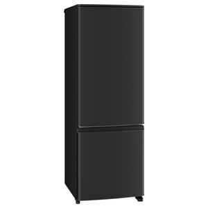 三菱 【右開き】168L 2ドア冷蔵庫 マットサンドブラック MR-P17M-B-イメージ2