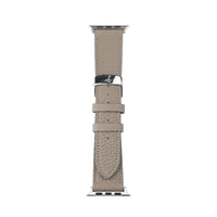 ABBI SIGNATURE Apple Watch用シュランケンカーフバンド(42/41/40/38mm) グレージュ ABS27682AW