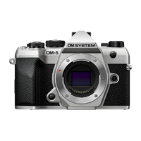 OM SYSTEM デジタル一眼カメラ・ボディ OM-5 Mark II シルバー OM-5MARKIIBODYSLV