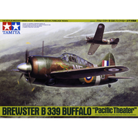 タミヤ 1/48 傑作機シリーズ No．94 ブリュースター B-339 バッファロー 太平洋戦線 T48ﾋ94B339ﾀN