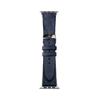 ABBI SIGNATURE Apple Watch用 MARGOTイタリアンレザーバンド(42/41/40/38mm) ネイビー ABS27686AW