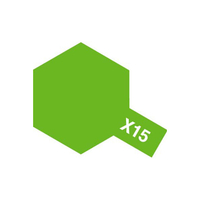 タミヤ エナメル X-15 ライトグリーン TｴﾅﾒﾙX15N