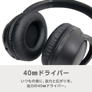 e angle ワイヤレスヘッドホン ホワイト ANGV-HPN40-A-W-イメージ4