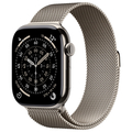 Apple Apple Watch Series 11 ナチュラルチタニウムケースとナチュラルミラネーゼループ - S/M MFCY4J/A