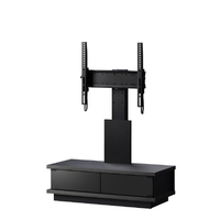 朝日木材 壁寄せテレビスタンド アッシュグレー WS-TNG800-AG