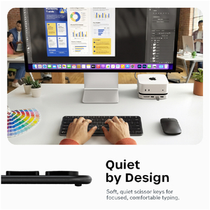 Satechi Sastechi Slim EX1 Wireless Keyboard US Layout (C-EN)スペースブラック PST-KEX1C-EN-イメージ13