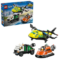 レゴジャパン LEGO シティ 60505 飛行機・整備用トラック・ホバークラフト コンボセット 60505ﾋｺｳｷ･ﾄﾗﾂｸ･ﾎﾊﾞ-ｸﾗﾌﾄS
