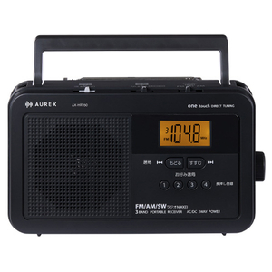 東芝 ホームラジオ AUREX AX-HRT60(K)-イメージ1