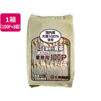伊勢惣 麦茶業務用100P×8袋 FC479RE