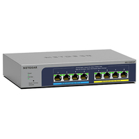 NETGEAR PoE++(230W)2．5Gx8アンマネｰジプラススイッチ MS108EUP-100JPS
