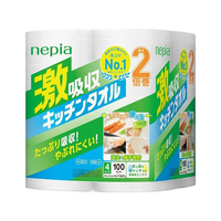 ネピア ネピア 激吸収キッチンタオル 4ロール 100カット F180413-540902