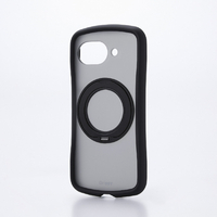 エレコム Google Pixel 10a用Grippy ハイブリッドケース 極限 MAGKEEP スタンド マット マットブラック PM-P261GRSTKMBK