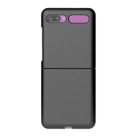 araree Galaxy Z Flip SCV47 - au用ケース Aero ブラック AR18711GZF