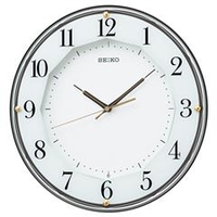 SEIKO 電波掛時計 茶メタリック塗装 KX213B