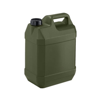 瑞穂化成工業 5L ポリタンク(遮光性/モスグリーン/ノズル無 5個 FCJ924L-EA508AT-332B