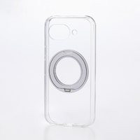 エレコム Google Pixel 10a用ハイブリッドケース 極限 MAGKEEP スタンド シルバー PM-P261MGSTKSV