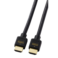 エレコム ウルトラハイスピードHDMI(R)ケーブル(1．5m) ブラック CAC-HD21E15BK2