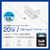 エレコム USB Power Delivery 20W AC充電器(Cケーブル一体型/1．5m) ホワイト MPA-ACCP6920WH-イメージ2