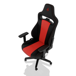 Nitro Concepts ゲーミングチェア E250 ブラック/レッド NC-E250-BR-ED-イメージ5