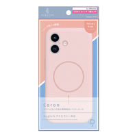 トリニティ ajouter アジュテ iPhone 17用[Coron] MagSafe対応 超精密設計 衝撃吸収シリコンケース ハニーピンク AJ-IP25M2-CR-HPK