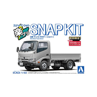 アオシマ 1/32 日野 デュトロ 平ボデー(シルバー) Aﾗｸﾌﾟﾗ23SRﾋﾉﾃﾞﾕﾄﾛﾋﾗｼﾙﾊﾞ-