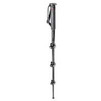 Ｍａｎｆｒｏｔｔｏ カーボンファイバー 一脚　4段 XPRO monopod+ 黒 MPMXPROC4
