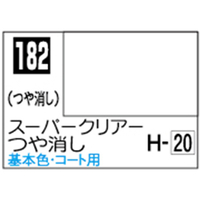 GSIクレオス Mr．カラー スーパークリアーつや消し【C182】 C182ｽ-ﾊﾟ-ｸﾘｱ-ﾂﾔｹｼN