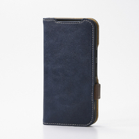 エレコム Google Pixel 10a用手帳型ケース 磁石付 耐衝撃 極限 ステッチ ネイビー PM-P261PLFYKNV