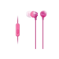 SONY 密閉型インナーイヤーヘッドフォン ピンク MDR-EX15APPI