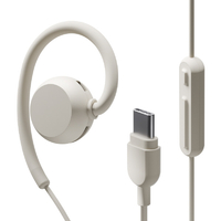NTTソノリティ イヤフォン nwm Wired USB Type-C ホワイトベージュ MWE007CA