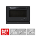 A－Stage オーブンレンジ Re・De Range ブラック MO02A-20BK