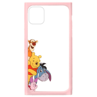 PGA iPhone 11用ガラスタフケース Premium Style くまのプーさん PG-DGT19B51POO
