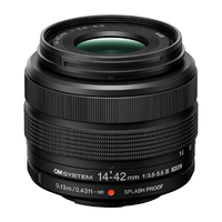 OM SYSTEM M．ZUIKO DIGITAL 14-42mm F3．5-5．6 III BLK ブラック 14-42MMF3.5-5.6IIIBLK