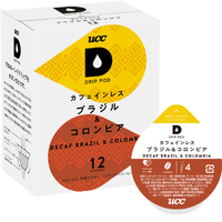 UCC DRIP POD専用カプセル カフェインレスコーヒー(12個入り) DPCL002