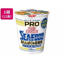 日清食品 カップヌードルPRO高たんぱく&低糖質 シーフード 12個 FC688RJ
