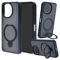ラスタバナナ AQUOS SENSE10/9用 ZEROSAFE 回転マグネットスタンド フロストネイビー 9264AS10ZSFNV