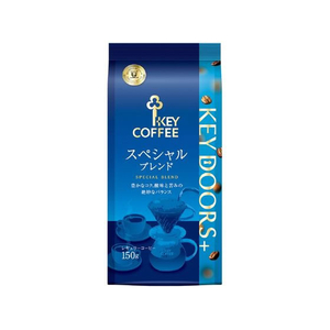 キーコーヒー KEY DOORS+ スペシャルブレンド 豆 (LP) 150g FC001NU-イメージ1