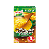 味の素 クノールカップスープつぶたっぷりコーンクリーム 8袋入 1箱 F840854