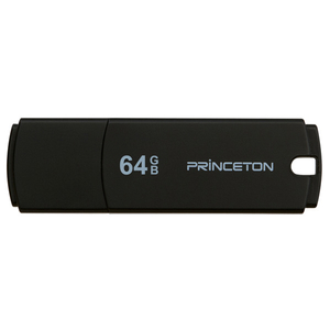 プリンストン USB 3．0対応 フラッシュメモリー(64GB) ブラック PFU-XJF/64GBK-イメージ1