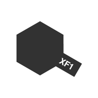 タミヤ エナメル XF-1 フラットブラック TｴﾅﾒﾙXF1N