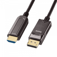 サンワサプライ DisplayPort-HDMI変換光ファイバーケーブル 20m KC-DPHDFB200