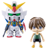 バンダイ ガンダムクロス ウイングガンダム&ヒイロ・ユイ ｶﾞﾝﾀﾞﾑｸﾛｽWｶﾞﾝﾀﾞﾑﾋｲﾛﾕｲ