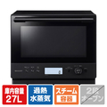 SHARP 過熱水蒸気オーブンレンジ PLAINLY ブラック RE-WF277-B