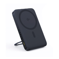 Baseus PicoGo Qi2 モバイルバッテリー 20W 5000mAh リングスタンド付き Cosmic Black P1007680212300